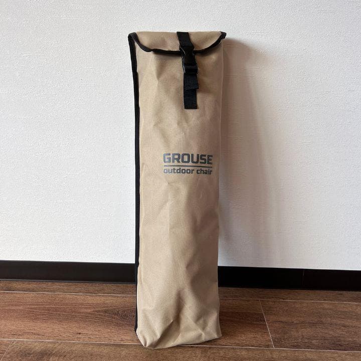 Grouse　アウトドア ローチェア　ブラック