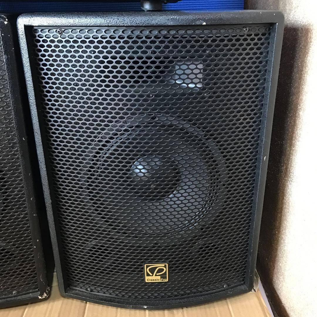CLASSIC PRO PA10/4 ミキサー PAスピーカー ペア ジャンク