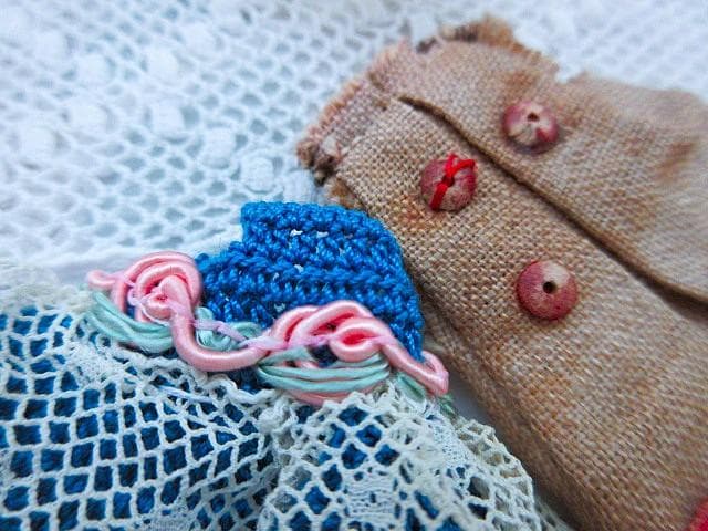 アンティーク　ミニョネット　ジャーマン☆　フレンチマーケット