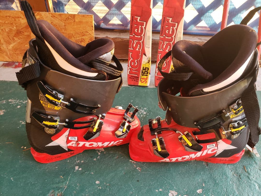 アトミック　atomic　redstar　SL 155cm　４点セット