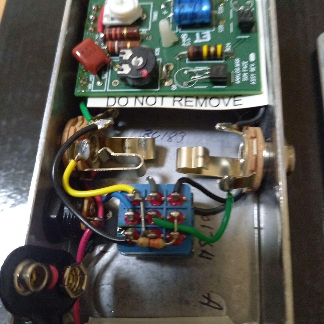 ギター analogman SUN FACE BC183