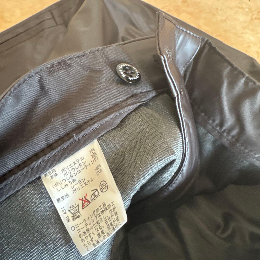 Heal Creek フェイクレザーパンツ88