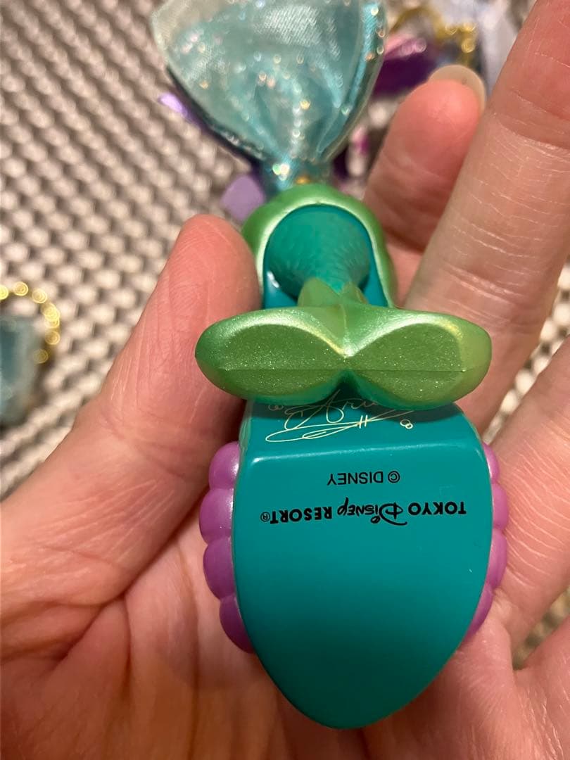 ディズニー　プリンセス　靴型キーホルダー