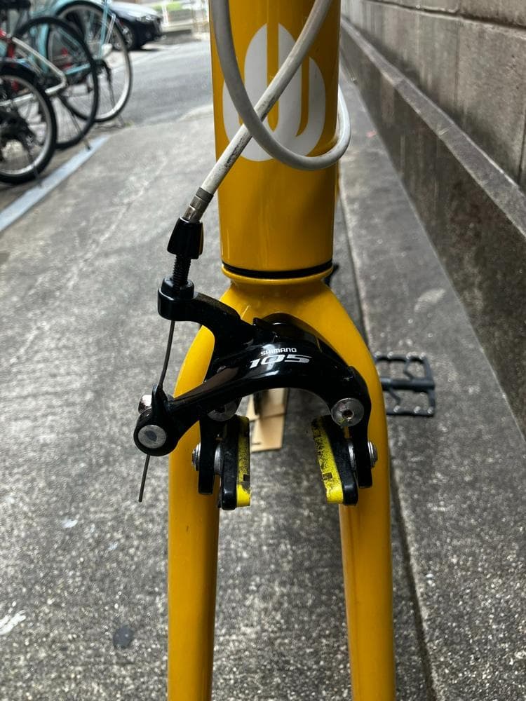 【希少・欧州ブランド】Alta クロモリ ピストフレーム(105ブレーキ付)