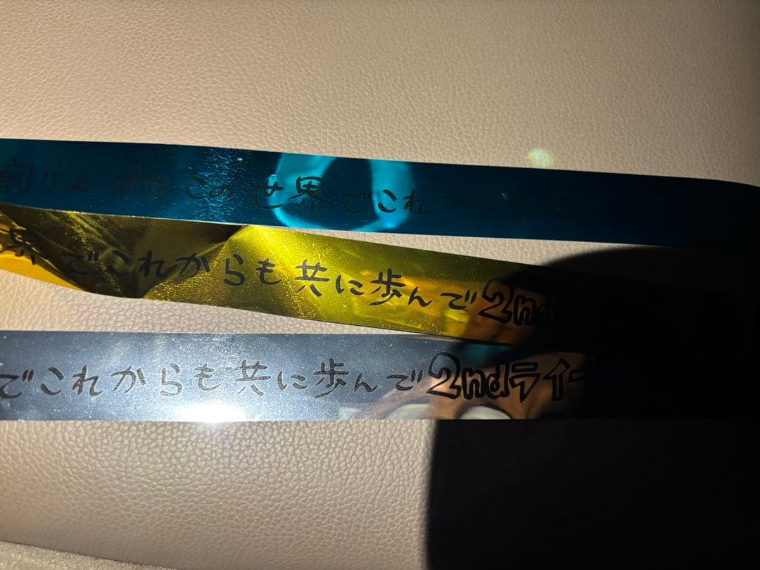 白上フブキ 銀テープ