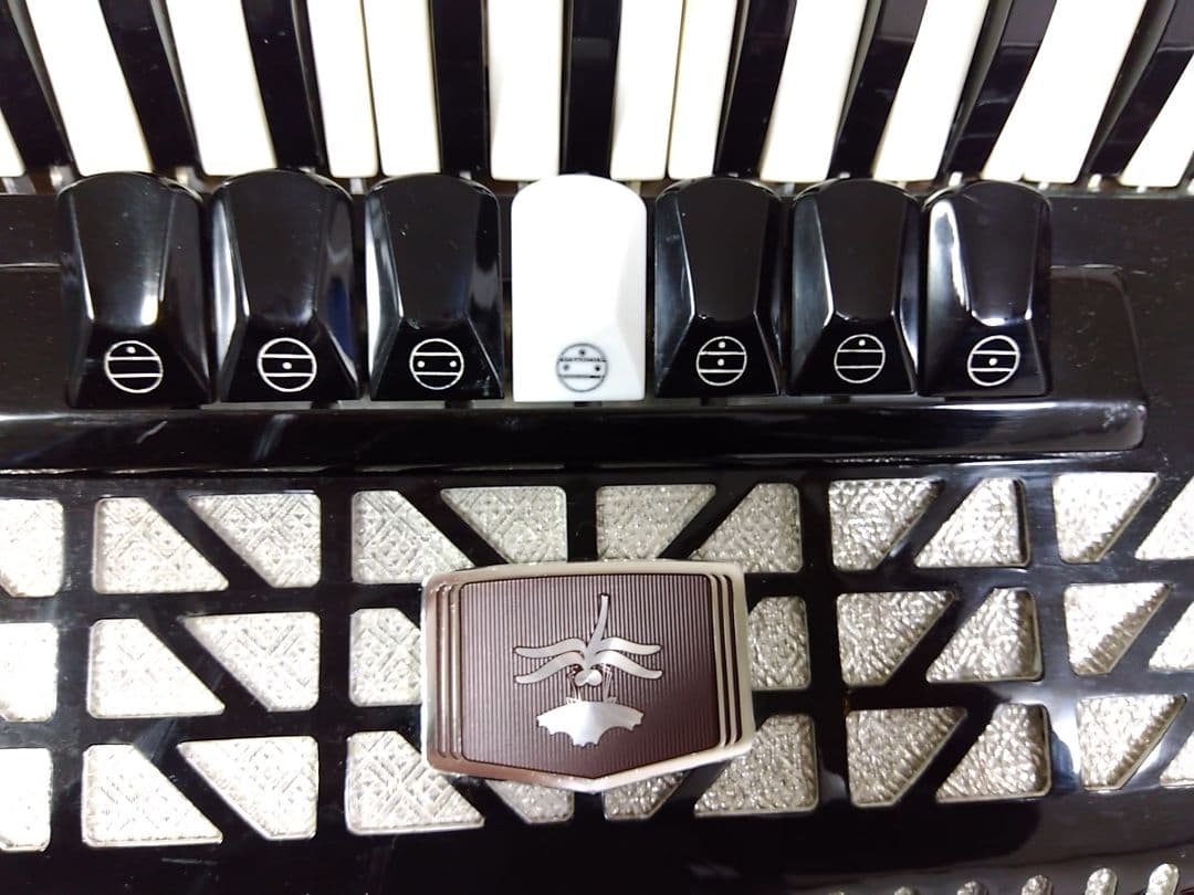 【即演奏可】TOMBO T80B アコーディオン 整備簡易調律済