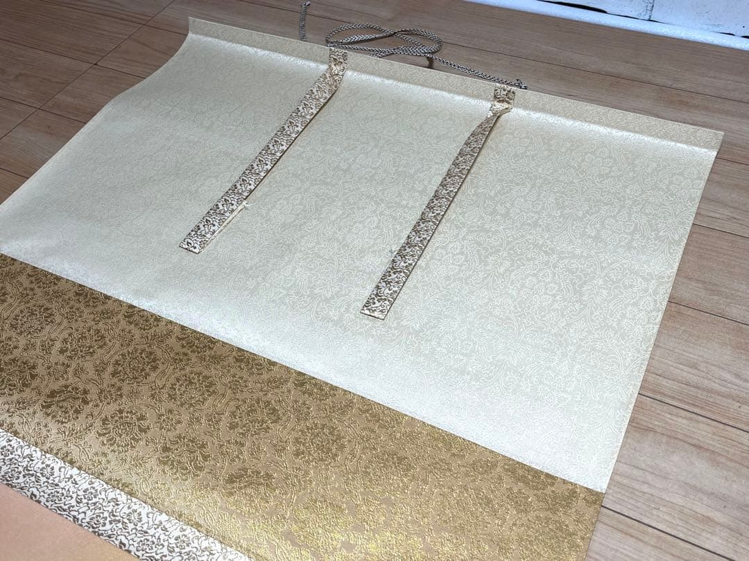 真作保証 掛軸 掛け軸 坂本 楽山人 日本画 「翔鶴(飛鶴)」 肉筆