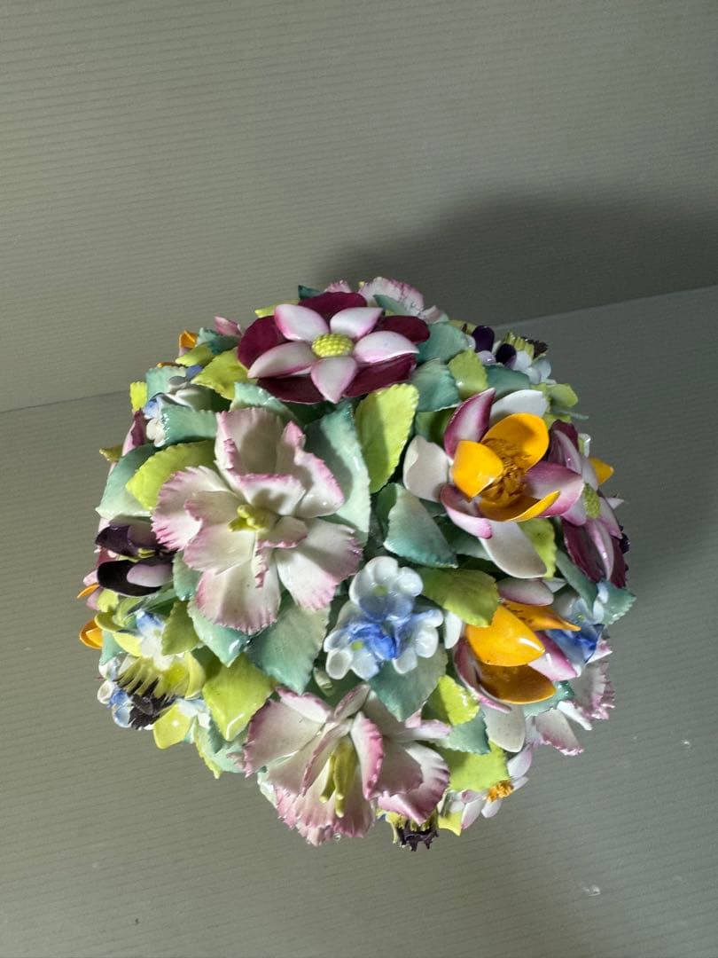 2504 ミントン　ハドンホール　陶花　フローラル