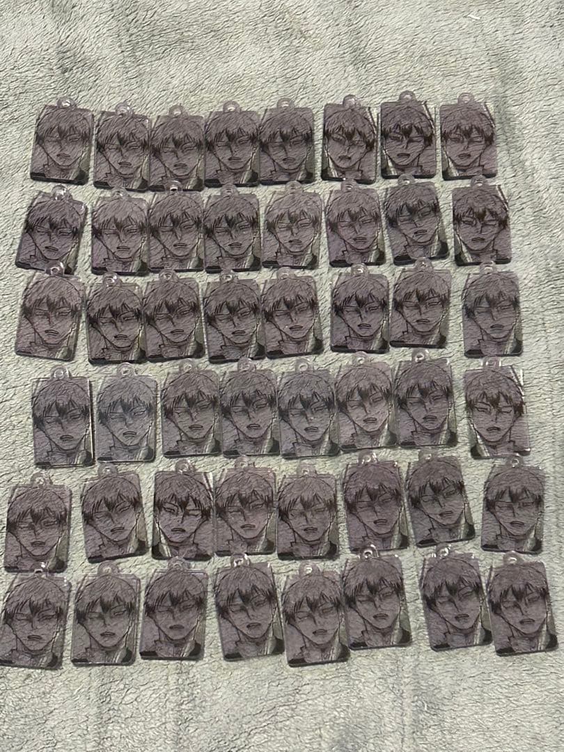 呪術廻戦 禪院直哉アクリルチャーム キーチェン アクリルキーホルダー 48個