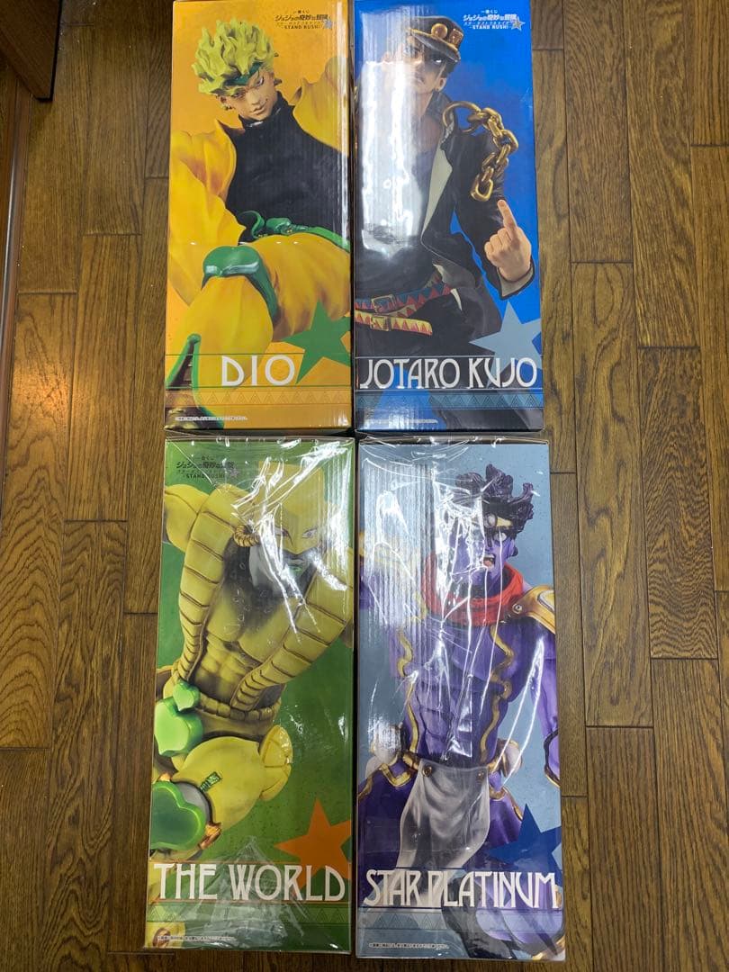 スターダストクルセイダース MASTERLISE フィギュア 4体セット