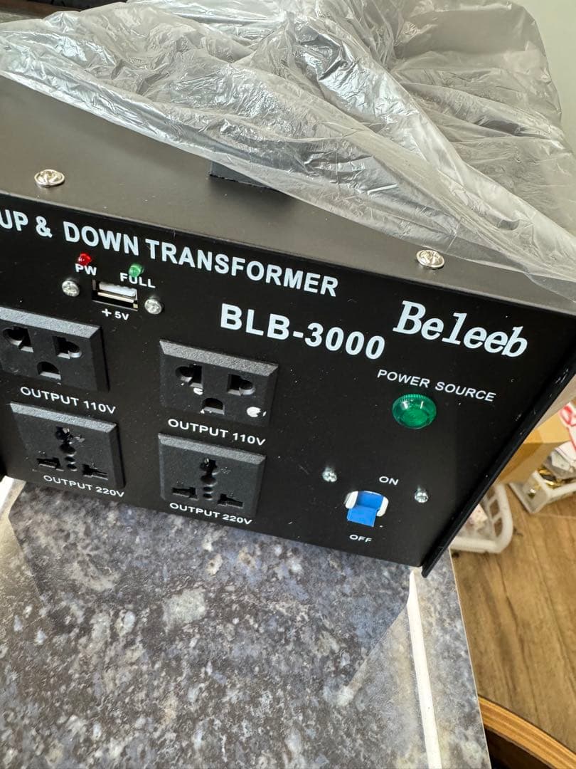 3000W 変圧器 ac 100v/110v to 220v-240v