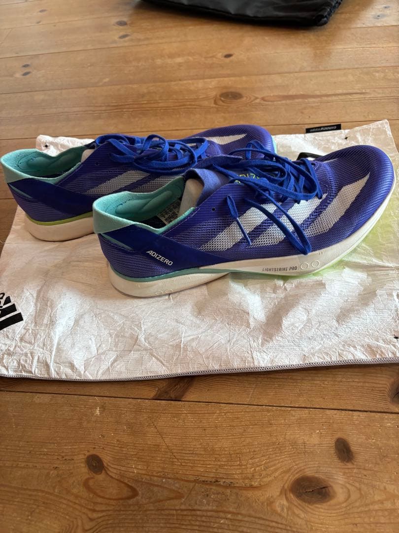 adidas ADIZERO アバンチ 26cm 青