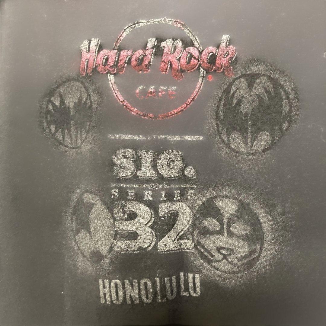 KISS ハードロック Tシャツ Ｌサイズ　ホノルル店限定版