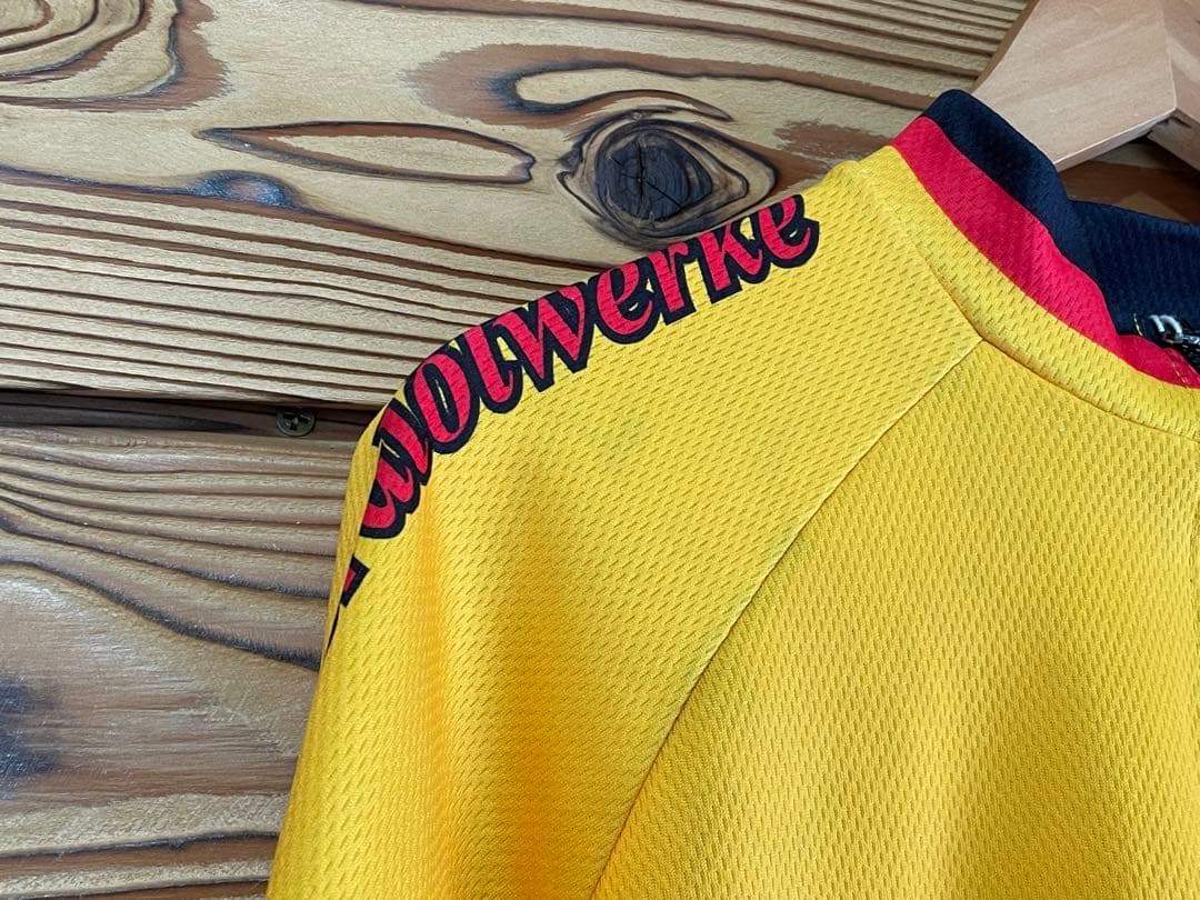 B03268 シェルShell サイクリングジャージ　古着　ヴィンテージ　企業