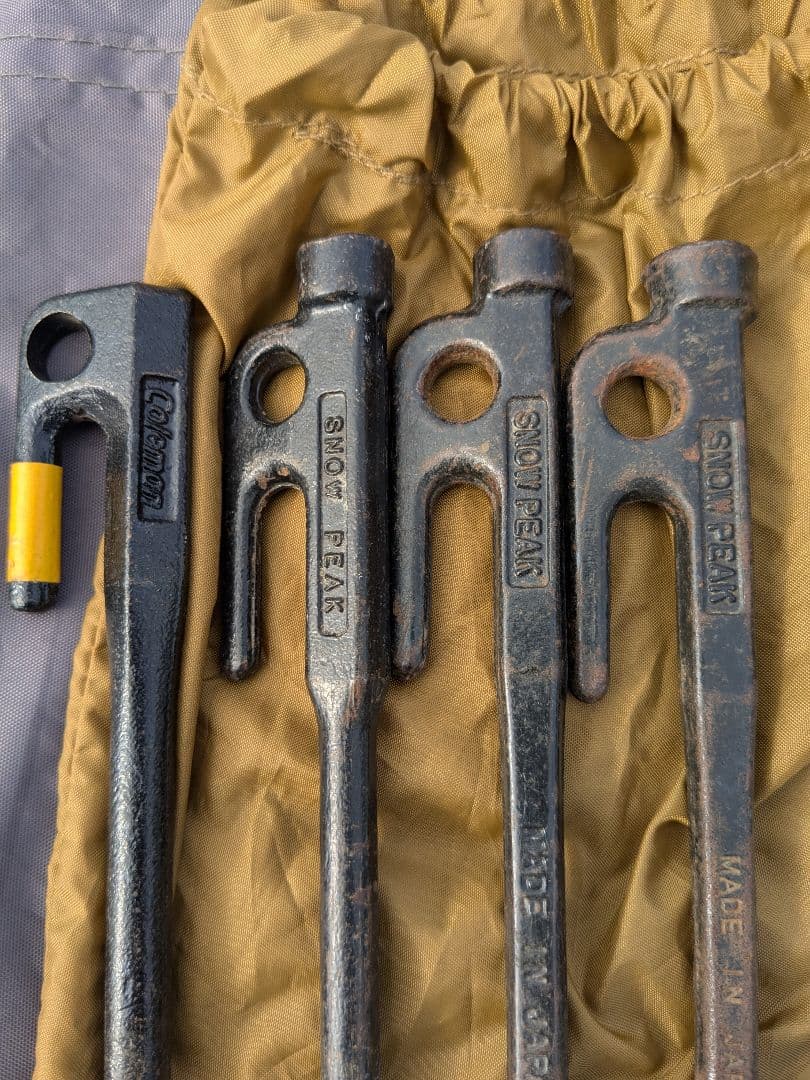 スノーピーク　ヴォールト　SDE-080　おまけキャノピーポール、鍛造ペグ付き