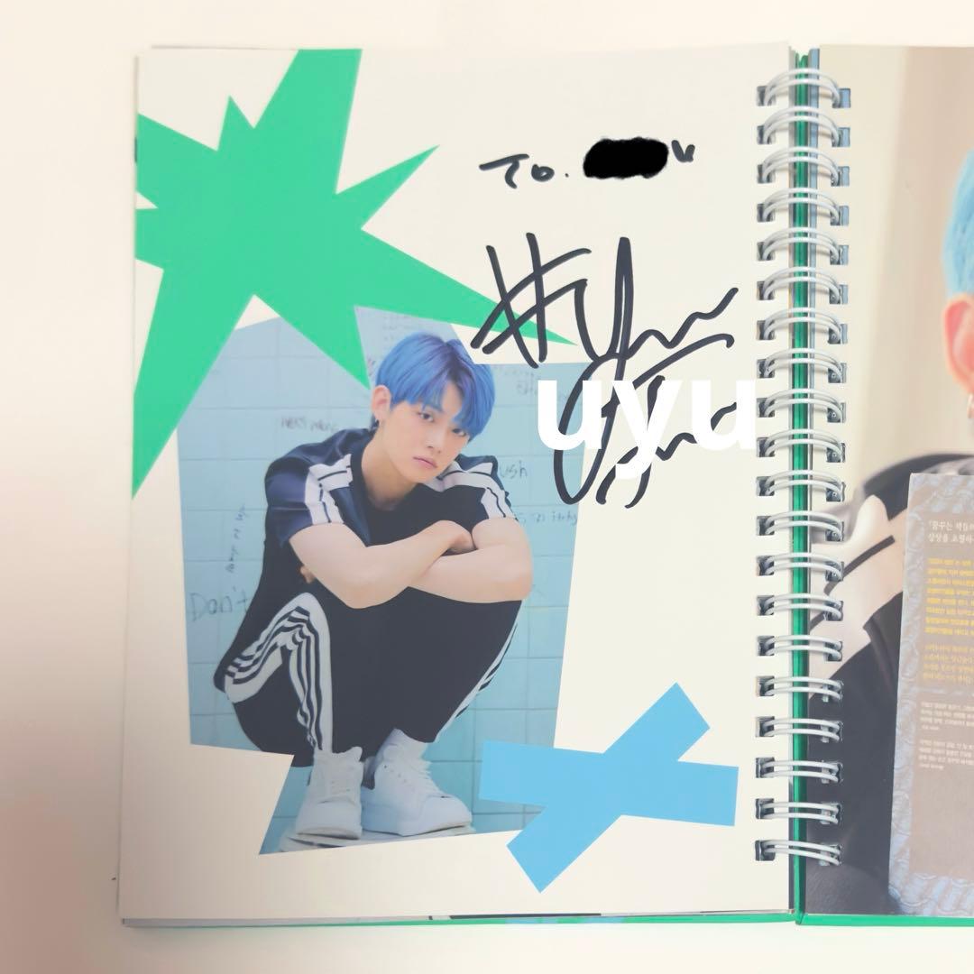 TXT ヨンジュン 直筆サイン MAGIC