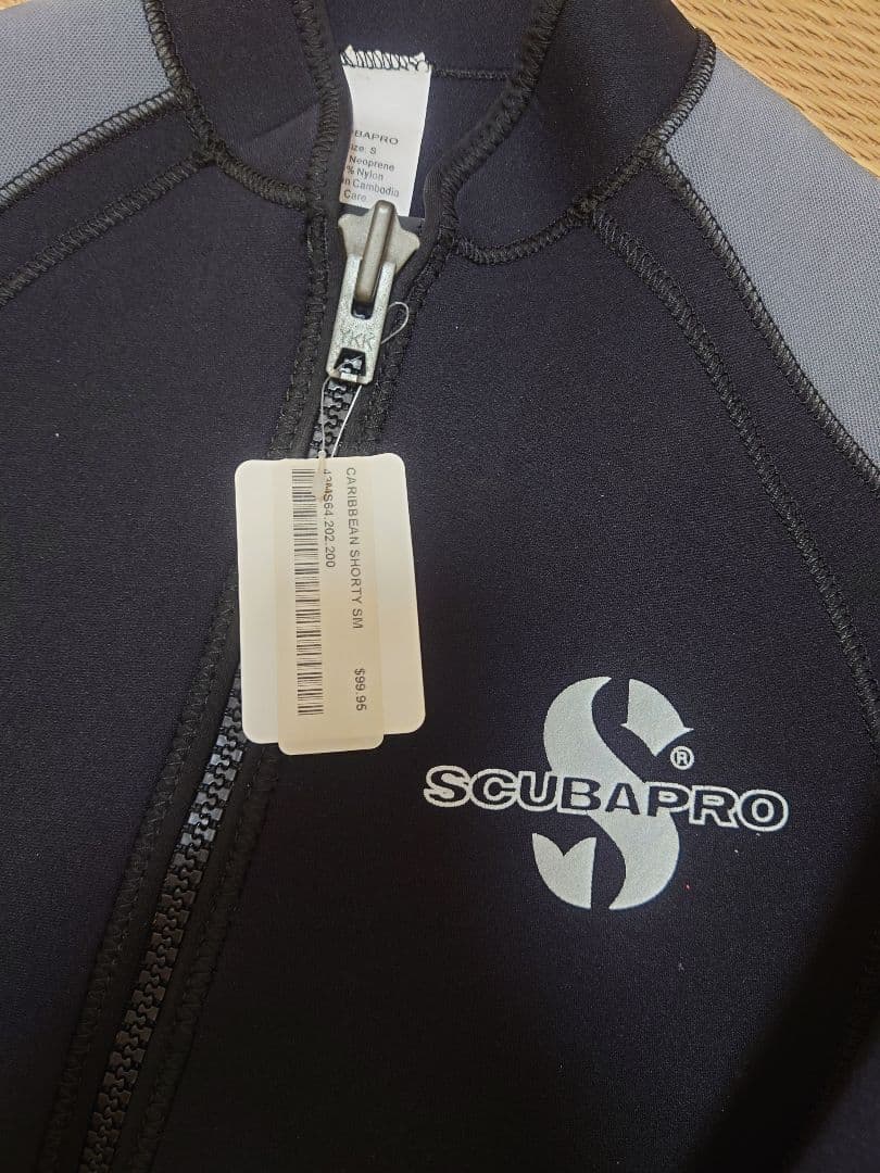 新品未使用　SCUBAPRO ウェットスーツ 3mm