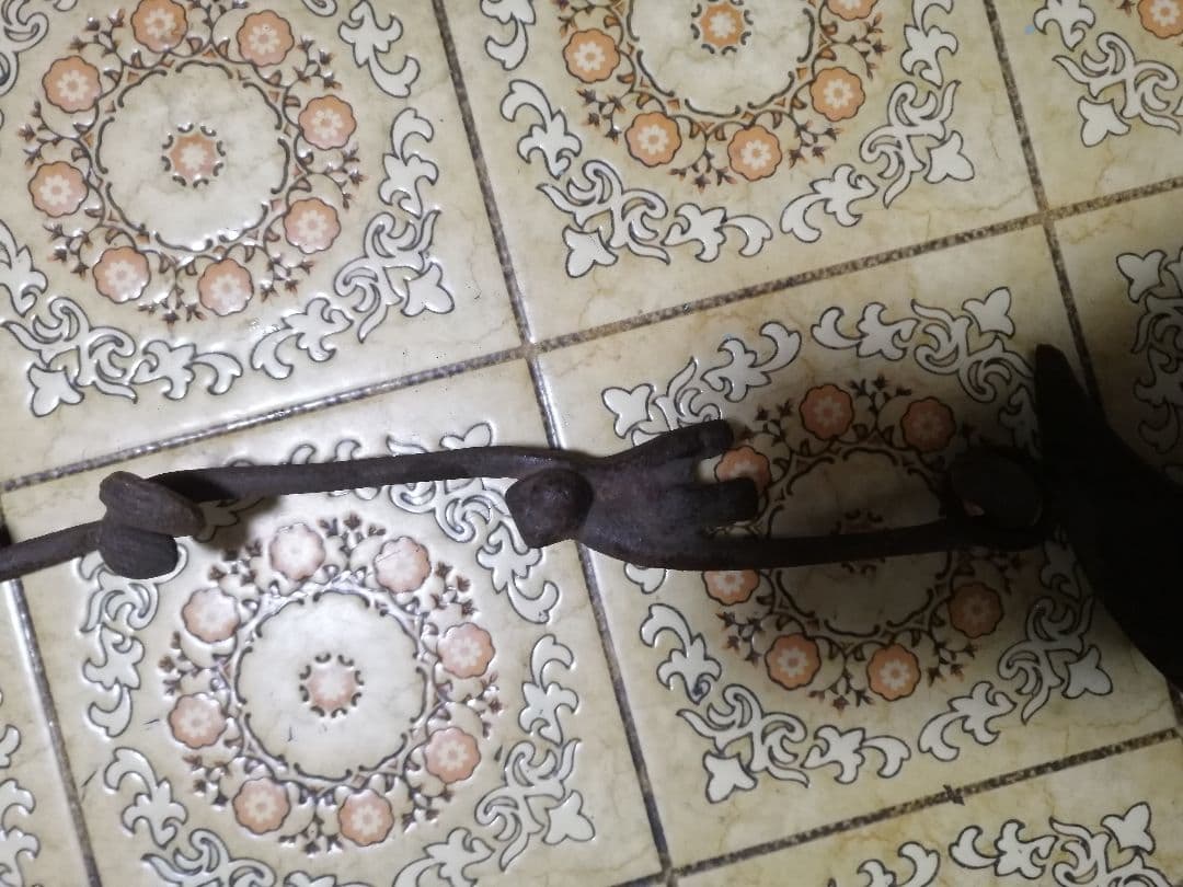 W‼️【南部鉄器★昭和レトロ】三日月型吊り花瓶 　希少品　非売品‼️