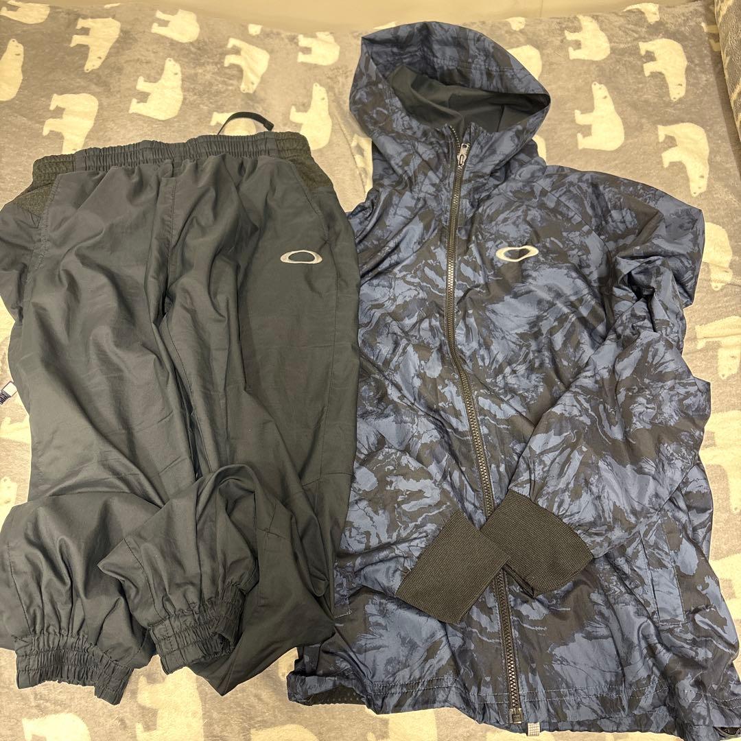 Oakley ジャージ上下セット M ネイビー