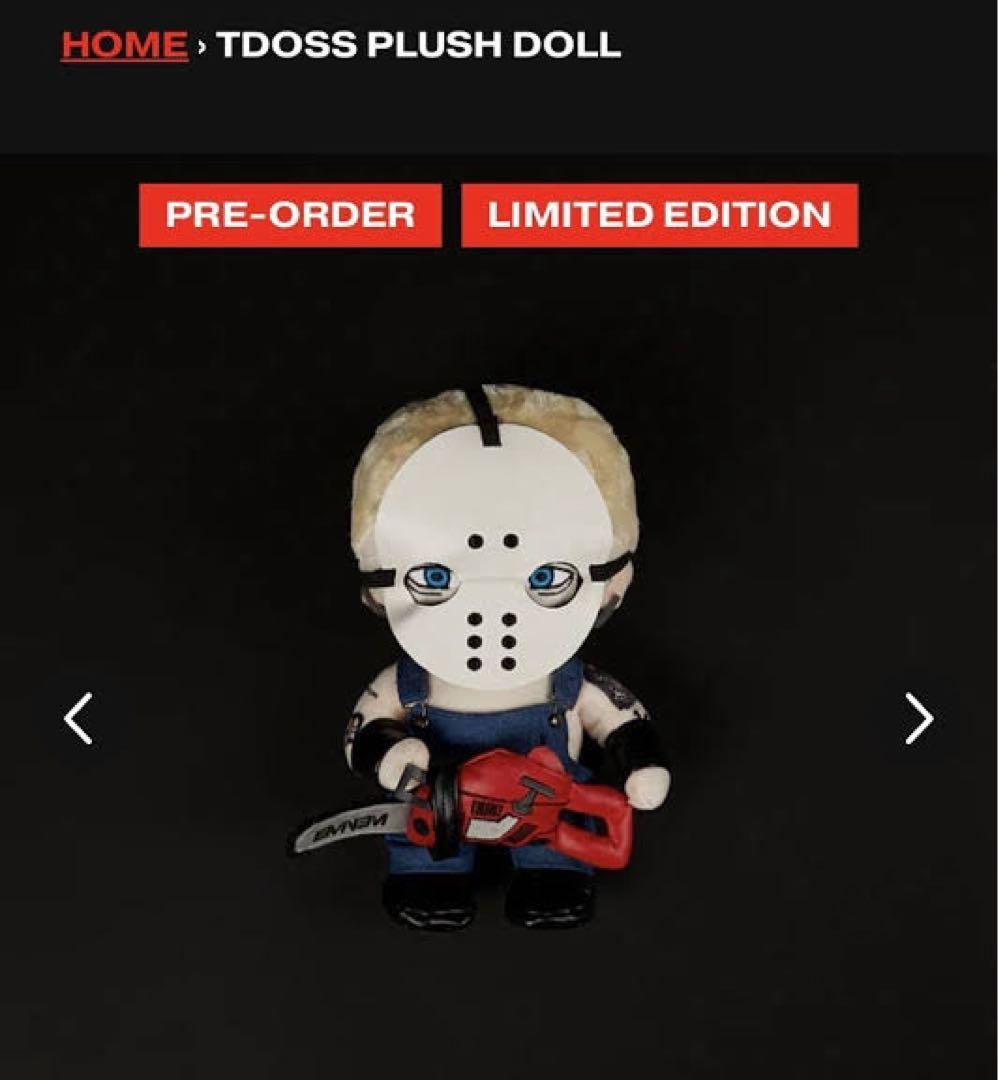 【新品未使用】EMINEM プラッシュドール リミテッドエディション