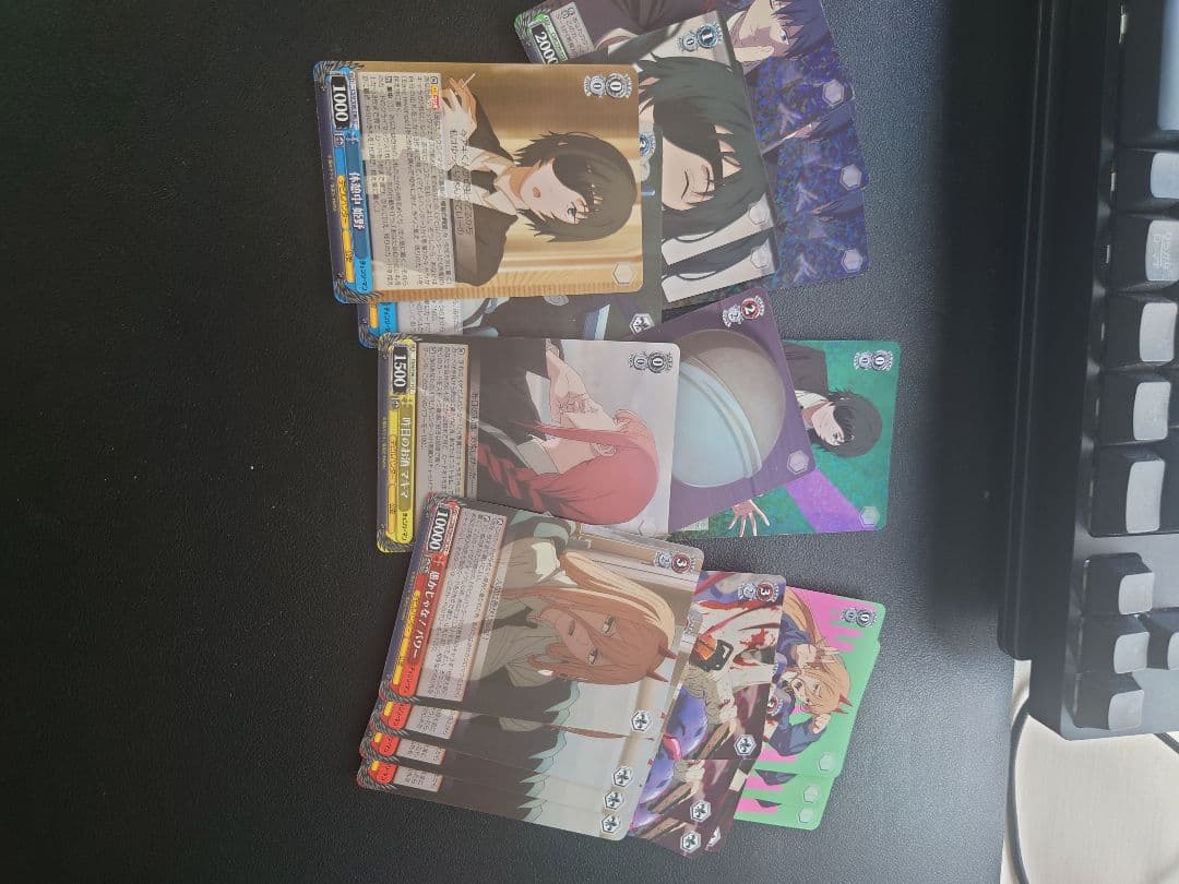 ヴァイスシュヴァルツ チェンソーマン デッキ　魂宝　調整パーツ付き