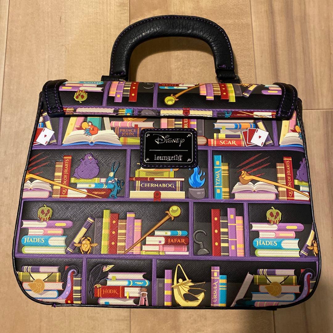 【匿名配送】 Loungefly ヴィランズ ディズニー ハンドバッグ