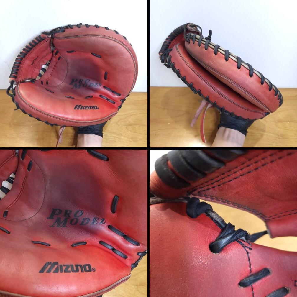 ミズノ 城島健司モデル 日本製 レア ミズノ版 キャッチャーミット 軟式グローブ