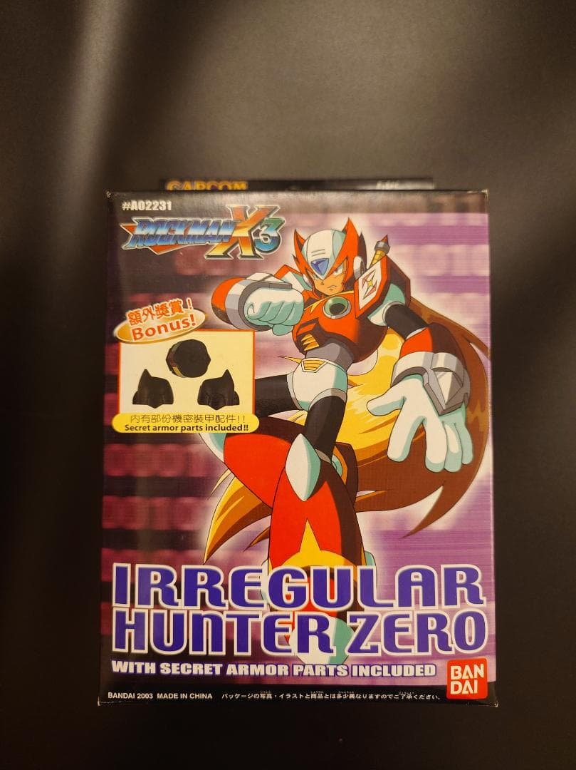 バンダイ メガアーマー ロックマンX3 イレギュラーハンター ゼロ
