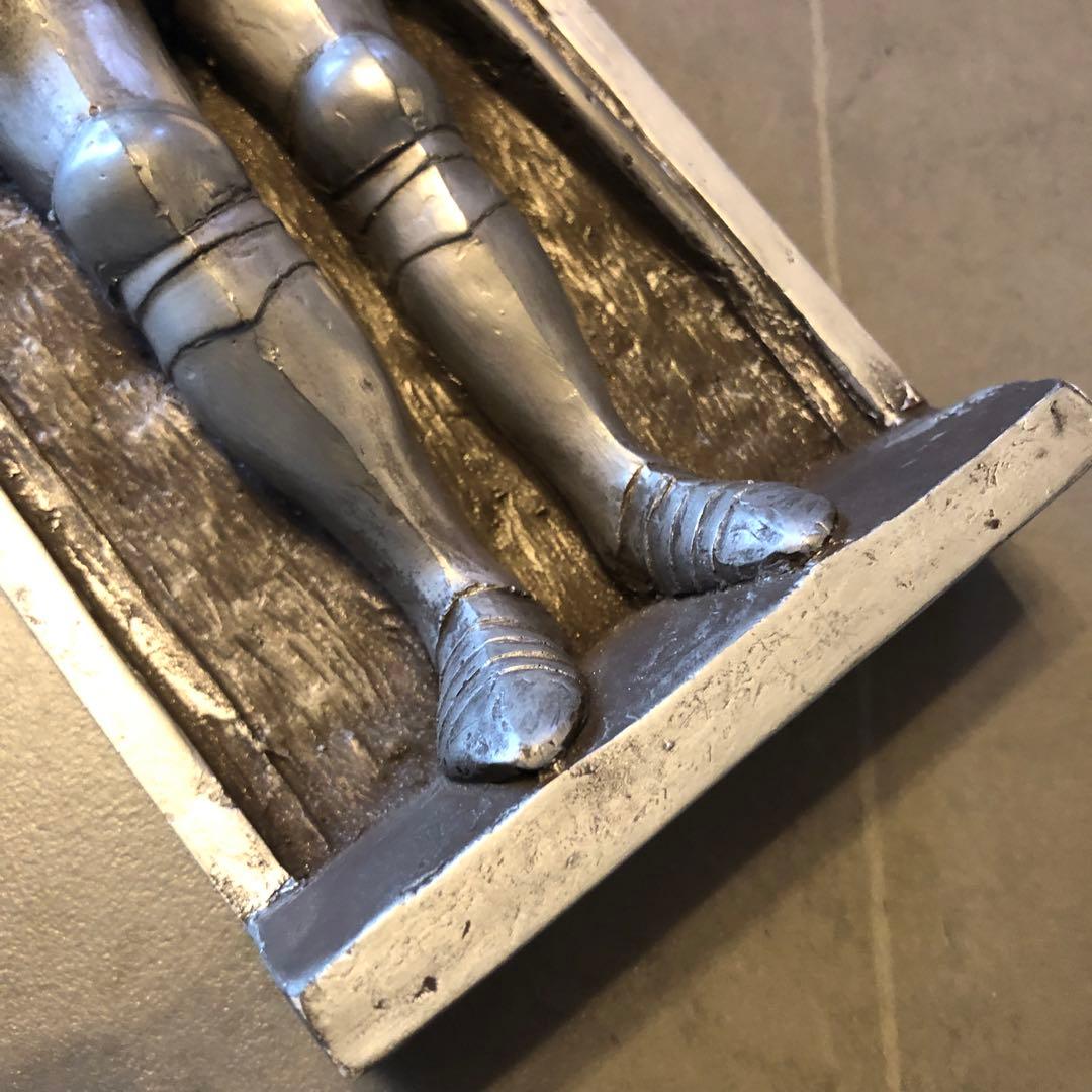 イギリスハンドメイドMarcus Designナイト騎士プラーク壁掛けビンテージ