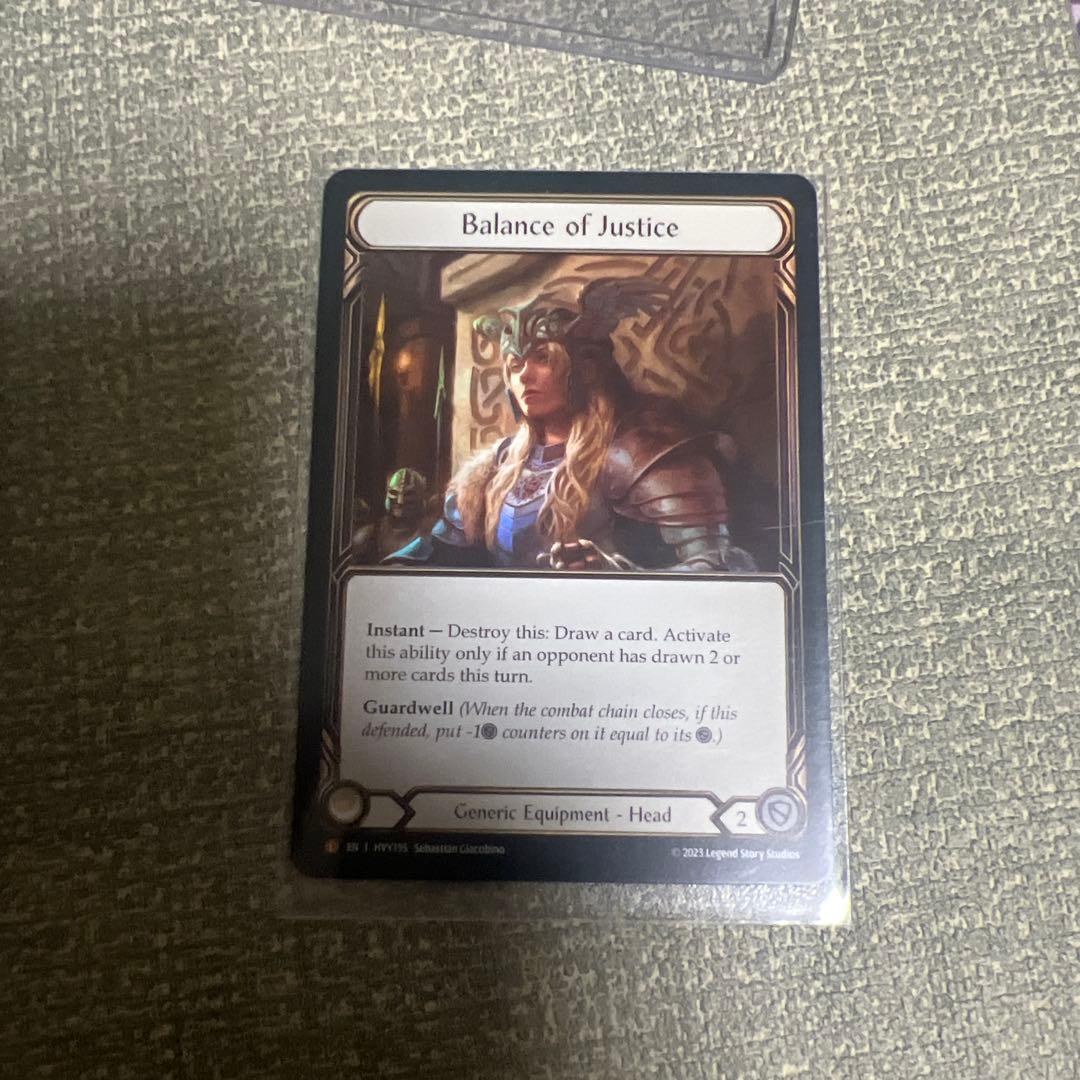 その他 FaB Balance of Justice RF