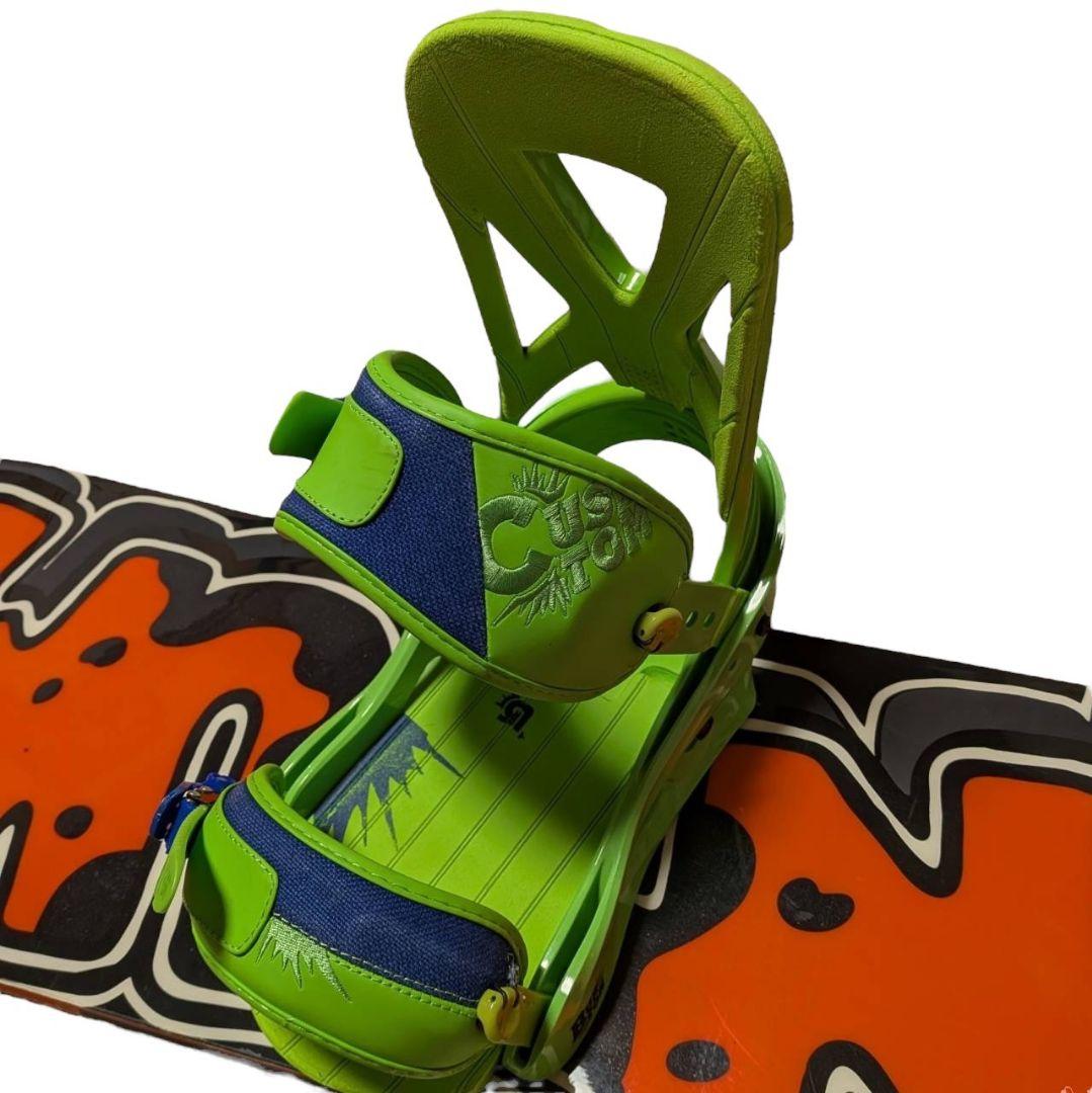 サロモン BURTON カスタムスノーボード バートン ビンディング セット