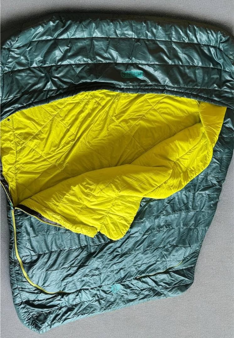 ニーモ NEMO ジャズ ダブル NM-JAZ-DB ダブルシュラフ寝袋 2人用