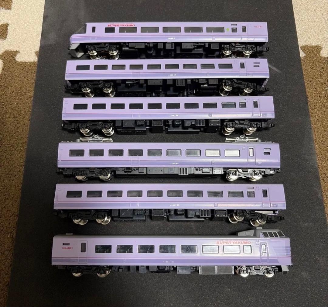 TOMIX 381系　 スーパーやくも　パノラマ　ジャンク品