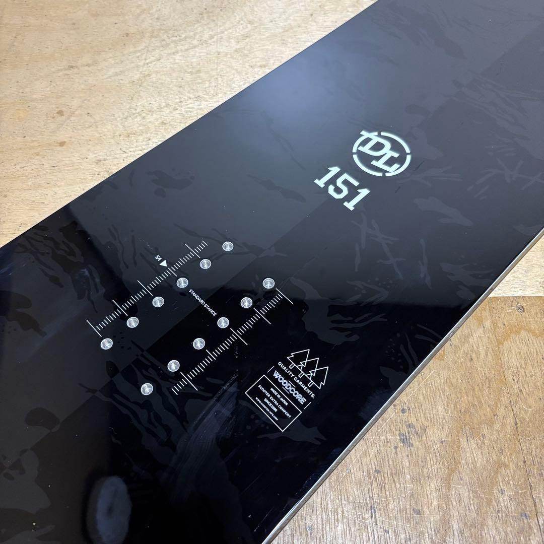 SCOOTER スノーボード 151 SCOOTER DAYLIFE カービング