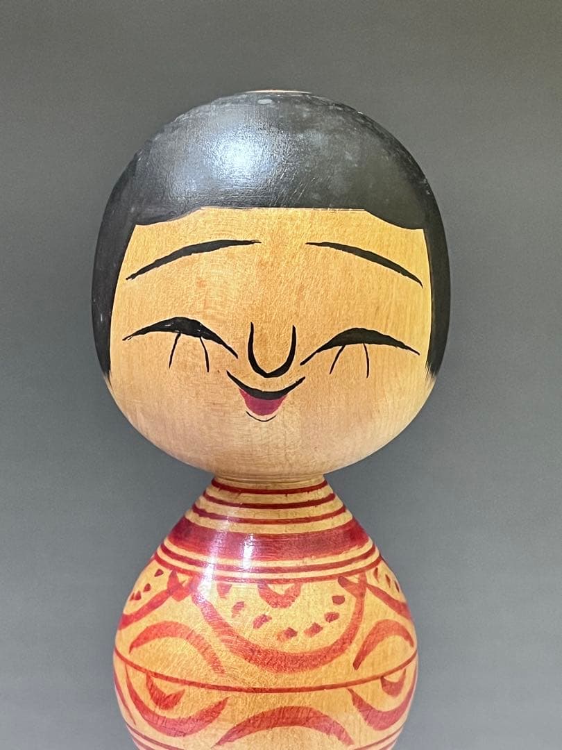 C555 こけし　希少品　盛秀太郎　津軽系　温湯こけし　伝統こけし　日本人形