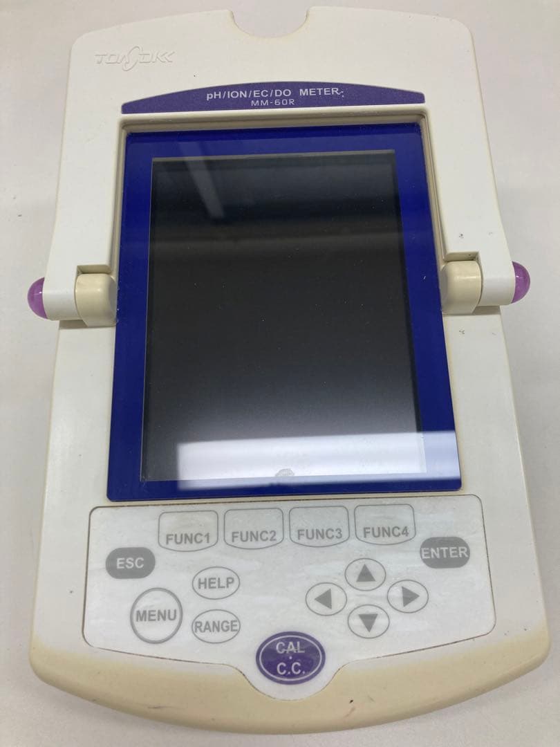 マルチ水質計　東亜DKK MM-60R p H計　酸化還元電位