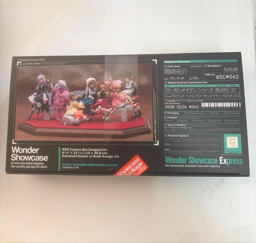 新品未開封WF ワンダーショウケース 桜前線 ローゼンメイデン ガレージキット