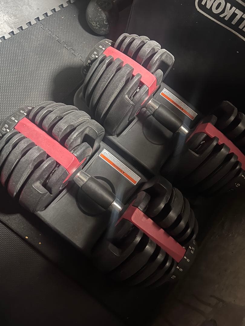 可変式ダンベル24kg×2 ダイヤル式