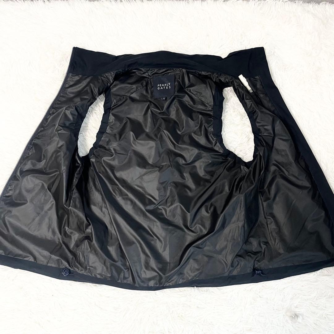 【極美品】パーリーゲイツ エアーダウンベスト サイズ4 ダークネイビー