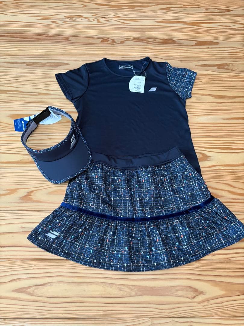 Babolat テニスウェア ネイビー 3点セット