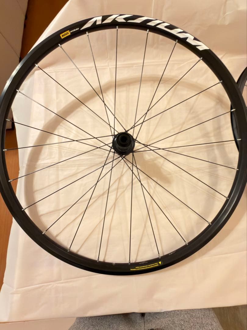 【最終値下】MAVIC Aksium ホイール DISC