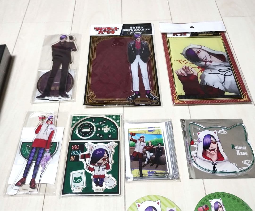 ジャンケットバンク　叶黎明　アクリルスタンド　缶バッジ　キーホルダー　まとめ売り