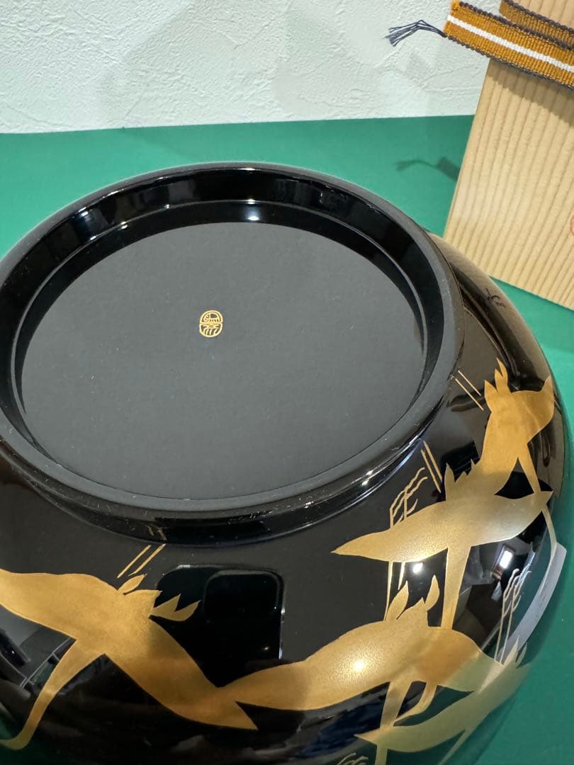 約85%オフ　象彦　光琳鶴　山道鉢　新品未使用