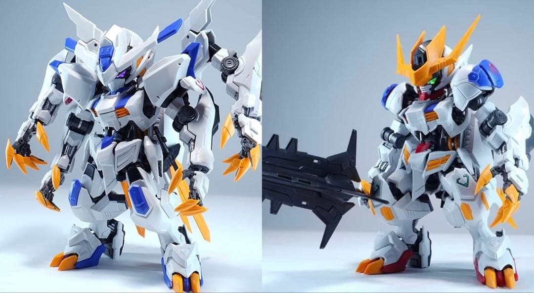 【新品・送料無料】ガンダムバエル&バルバトスレクスルプス風 EX-Sガンダム風