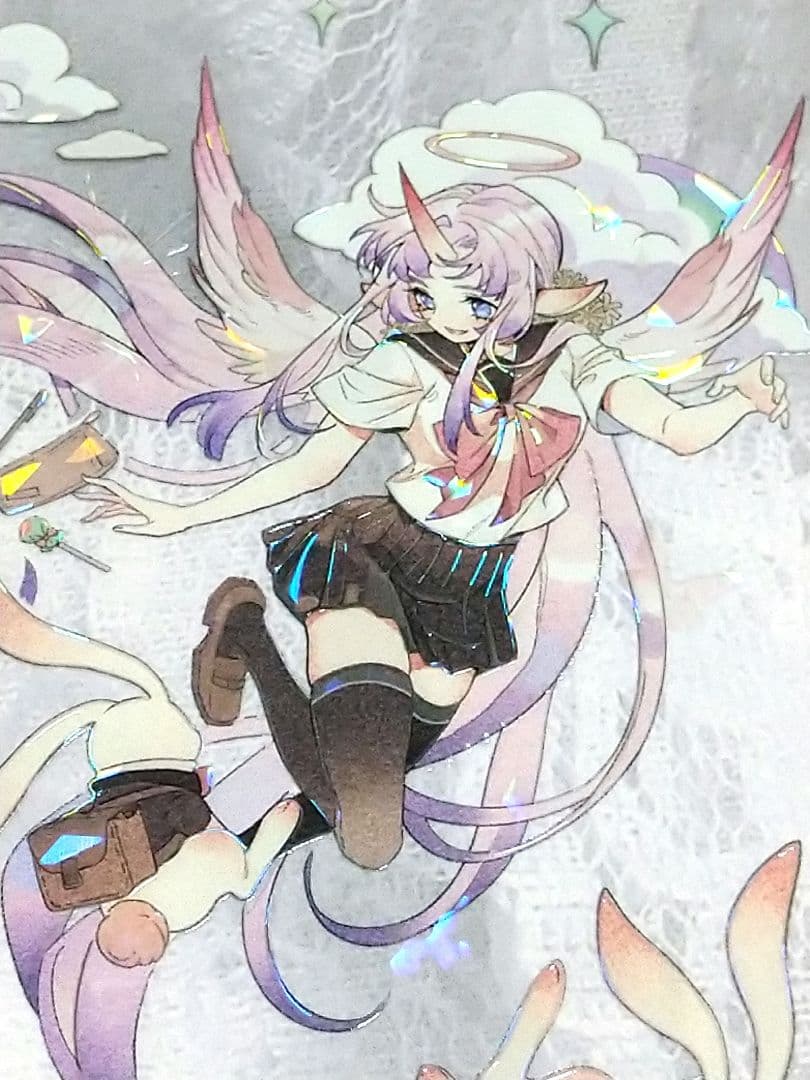 J612＃梦幻是真(贝壳光)没尾巴的猫切り売り海外人物マステ女の子