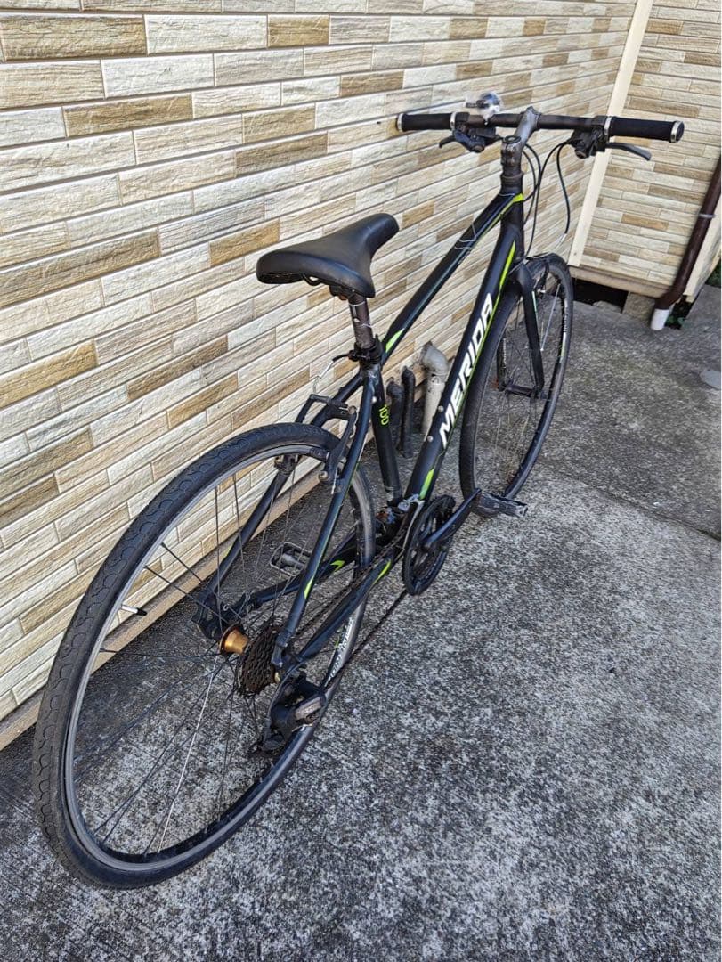 引取限定 中古 メリダ クロスバイク 3×7段変速 460MM 軽整備 防犯登録