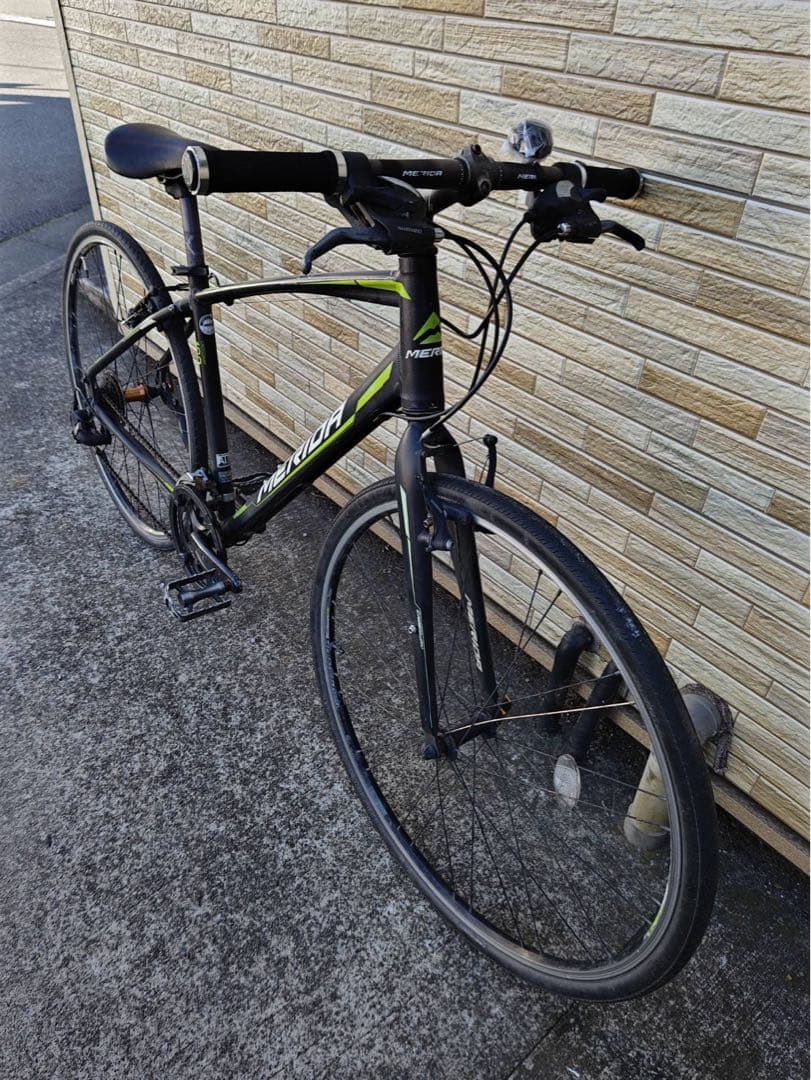 引取限定 中古 メリダ クロスバイク 3×7段変速 460MM 軽整備 防犯登録