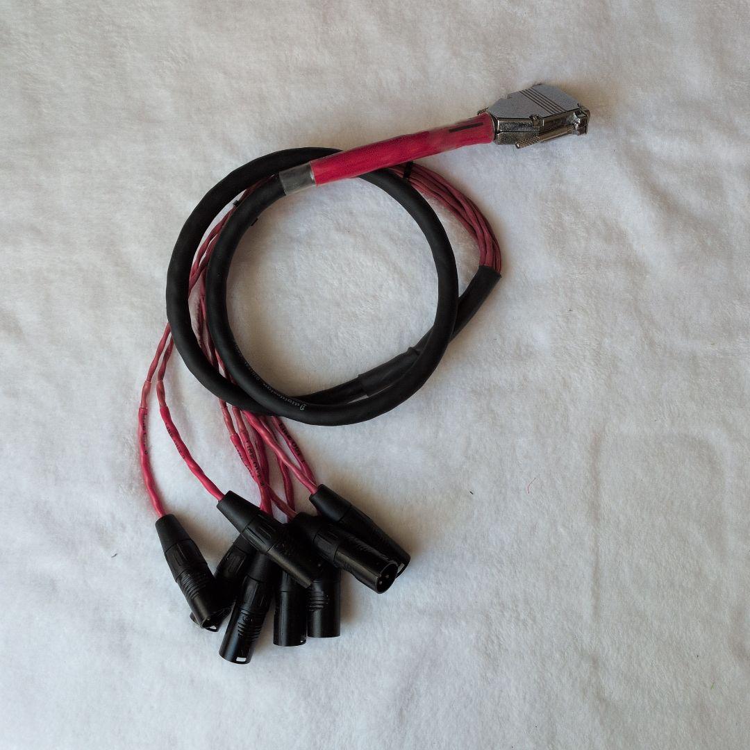 【04】Digidesign DB25-XLRM オーディオケーブル D-sub