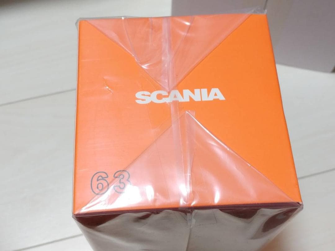 GCD 1/64 SCANIA S730 トラック ダブルデッキ レッド