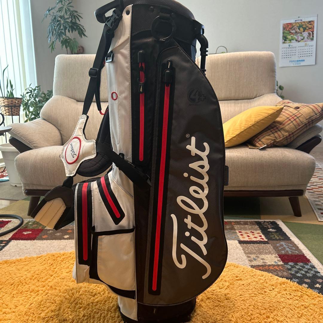 タイトリスト キャディバッグ players4 plus スタンド